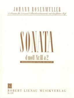 Sonata 3 d-moll a 2 