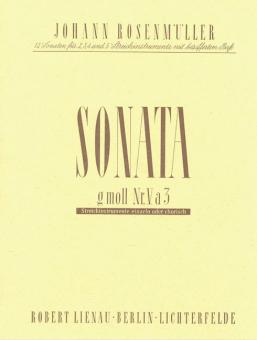 Sonata 5 g-Moll a 3 