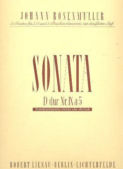 Sonata 9 D-Dur a 5 