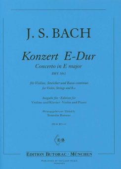 Konzert E-Dur BWV 1042 