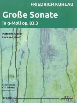 Große Sonate in g-Moll op. 83, Nr. 3 