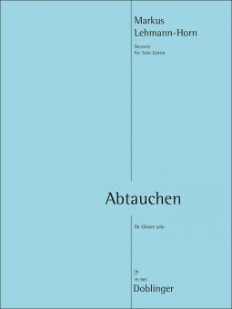 Abtauchen für Gitarre solo 