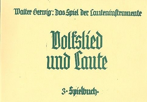 Volkslied und Laute (Spb 3) 