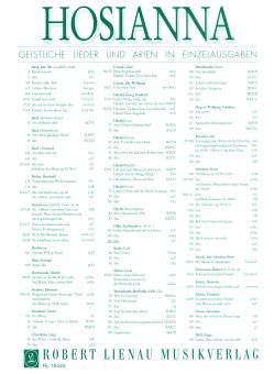 Gebet: Herr, den ich tief im Herzen trage op. 46/1 
