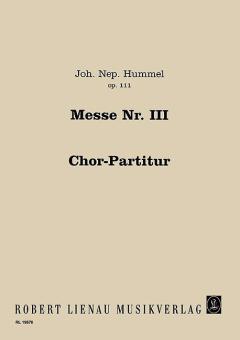 Messe Nr. 3 in d-Moll op. 111b Standard