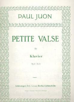 Petite Valse op. 1/6 