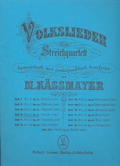 Volkslieder 4: Deutsche Lieder Heft 4 