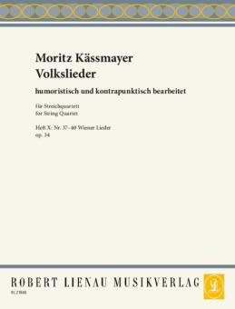 Volkslieder 10: Wiener Lieder Heft 10 Standard