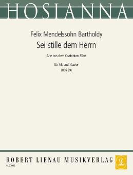 Sei stille dem Herrn (Elias) Standard