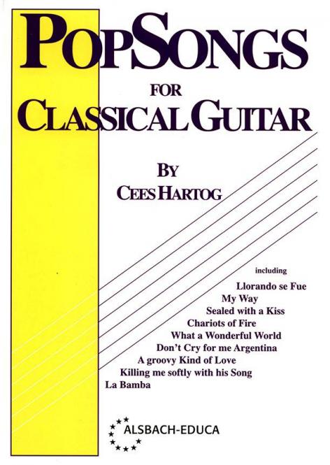 Pop Songs for Classical Guitar 1 