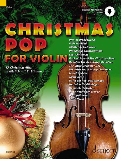 leMittel Violine Noten : Christmas POP for Violin leicht Weihnachten 