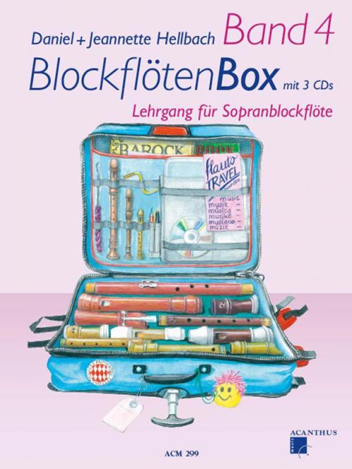 BlockflötenBox Band 4 (inkl. 4 CDs) 