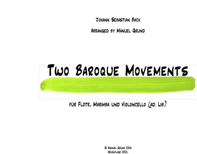 2 Baroque Movements 