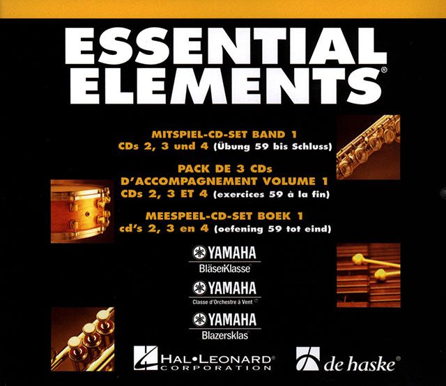 Essential Elements Band 1 - Mitspiel-CD-Set 