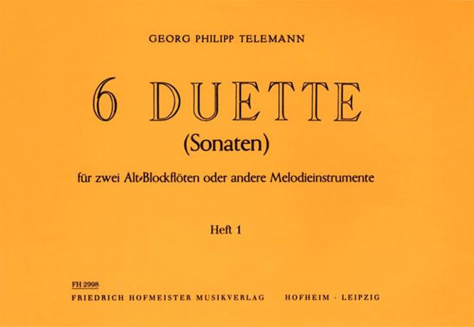 6 Duette (Sonaten) Band 1 