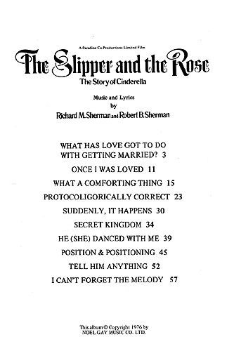 Selections from 'the Slipper and the Rose' 