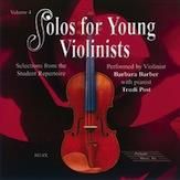 Solos for Young Violinists CD Vol. 4 