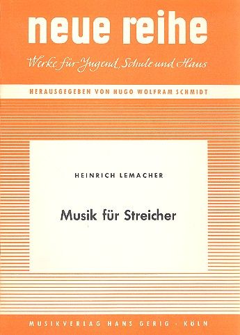Musik für Streicher op. 38, II 