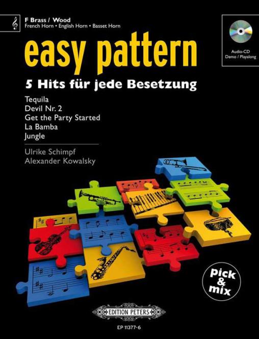 Easy Pattern: Holz-/Blechbläser in F 