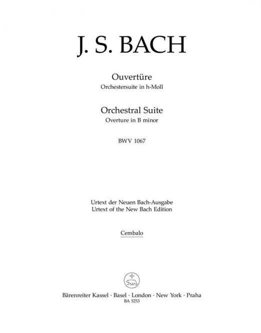 Ouvertüre (Orchestersuite) h-Moll BWV 1067 