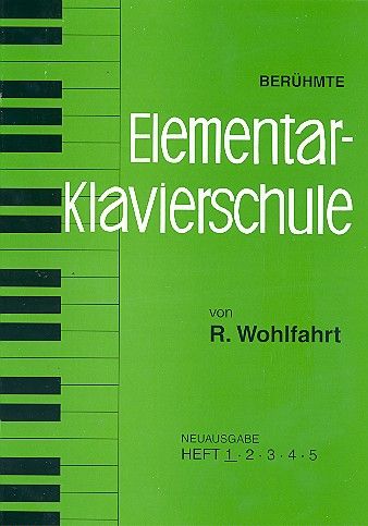 Berühmte Elementar Klavierschule Band 1 bis 5 komplett 