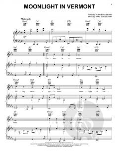 Moonlight In Vermont von Frank Sinatra 