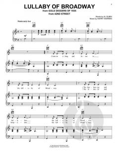 Lullaby Of Broadway von Harry Warren 