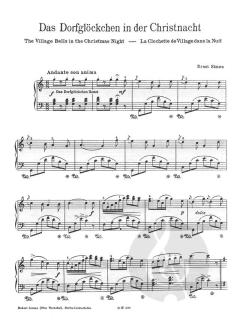 Dorfglöckchen in der Christnacht von Ernst Simon 