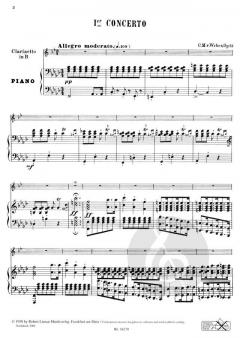 Konzert Nr. 1 f-Moll op. 73 von Carl Maria von Weber 