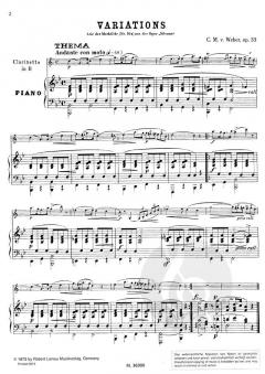Variationen op. 33 von Carl Maria von Weber 