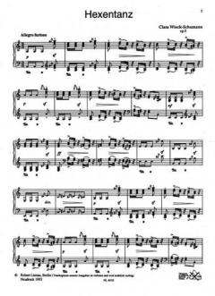 Hexentanz op. 5 von Robert Schumann 