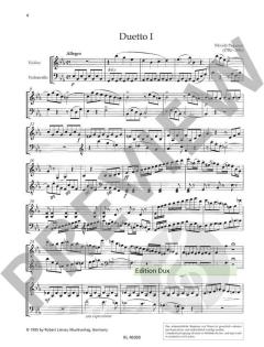 3 Duetti concertanti von Niccolò Paganini für Violine und Violoncello im Alle Noten Shop kaufen