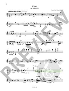 Ricordo IV und Canto von Werner Wolf Glaser 