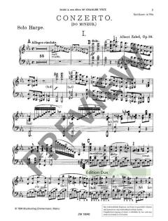 Concerto c-Moll op. 35 von Albert Zabel 
