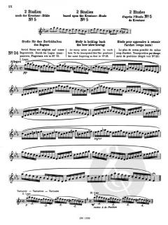 100 Technische Paraphrasen über Kreutzer-Etüden Band I Heft 1a von Maxim Jacobsen 