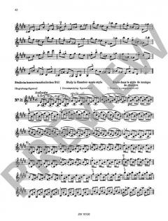 100 Technische Paraphrasen über Kreutzer-Etüden Band II Heft 1b von Maxim Jacobsen 