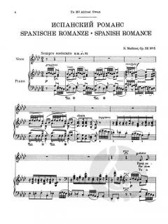 7 Lieder op. 52 Heft 2 von Nikolai Medtner 