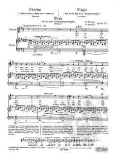 4 Lieder op. 45 von Nikolai Medtner 