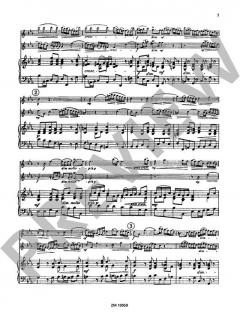 Triosonate c-Moll von Johann Joachim Quantz für Flöte (1. Violine), Oboe (2. Flöte/2. Violine) und Klavier im Alle Noten Shop kaufen