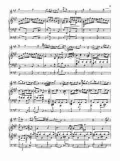 Sechs Sonaten BR B18/ Wf VIII:3/4 von Johann Christoph Friedrich Bach 