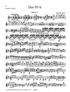 Duett Nr. 6 D-Dur von Heinrich Albert 
