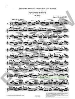 30 Virtuosen-Etüden op. 75 Heft 1 von Ernesto Köhler 