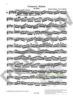 30 Virtuosen-Etüden op. 75 Heft 2 von Ernesto Köhler 