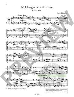 60 Übungsstücke in fortschreitender Schwierigkeit Teil 3 von Fritz Flemming 