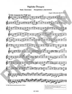 Tägliche Übungen op. 25 Heft 1 von August Wassiljewitsch Johanson 