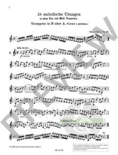 24 melodische Übungen in allen Dur- und Moll-Tonarten op. 20 von Oskar Boehme 