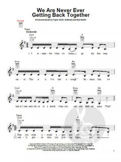 We Are Never Ever Getting Back Together von Max Martin 