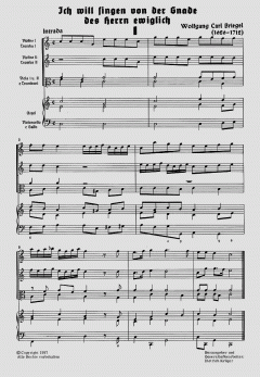 Ich will singen von der Gnade (Wolfgang Briegel) 