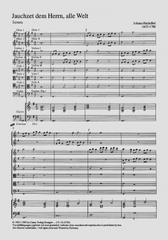 Jauchzet dem Herrn, alle Welt (Johann Pachelbel) 