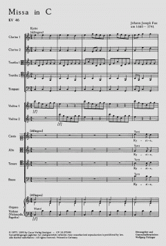 Missa in C-Dur KV46 (Johann Joseph Fux) 